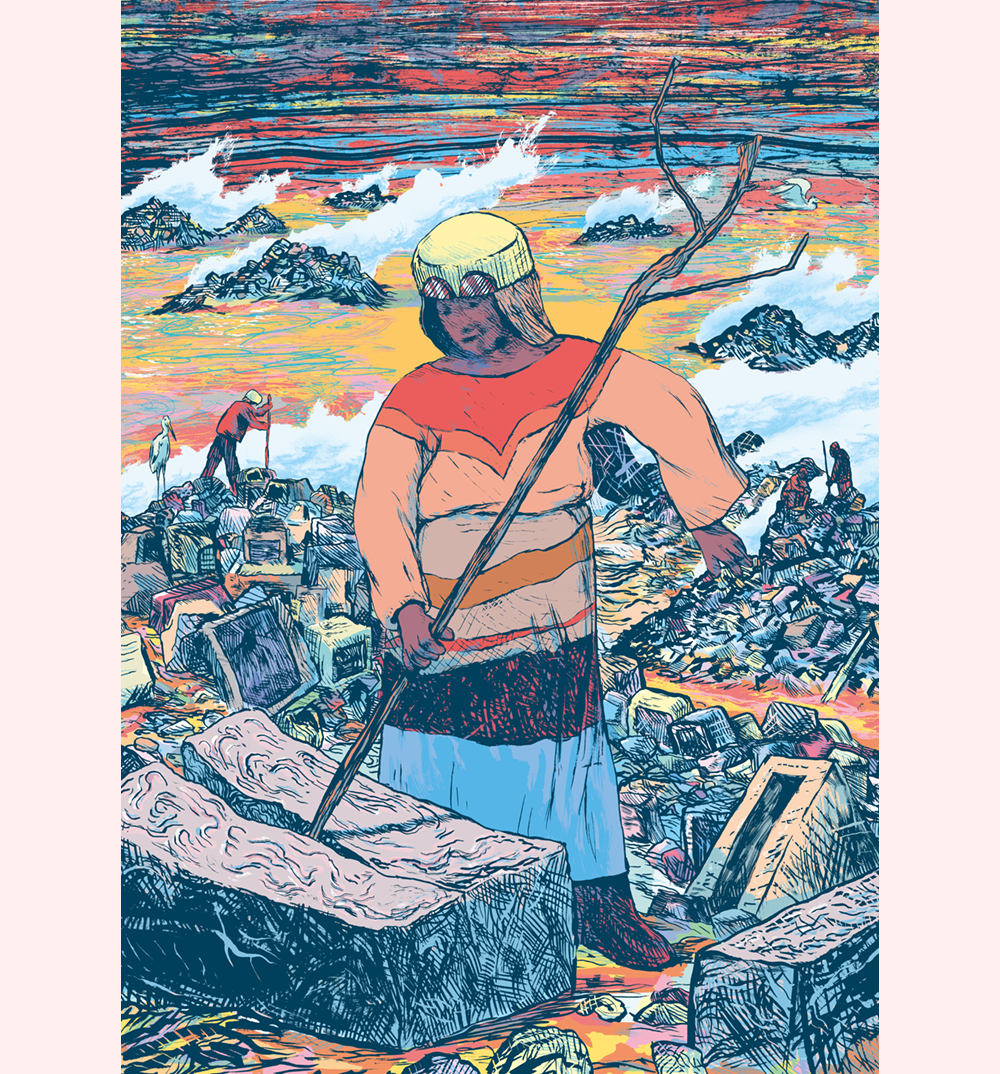 Dessin issu du livre De l'un·e à l'autre