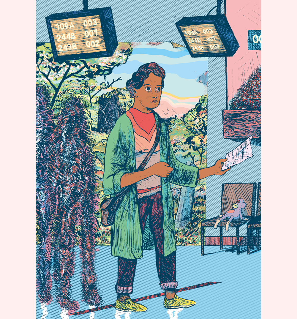 Dessin issu du livre De l'un·e à l'autre