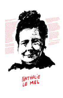Affiche Nathalie Le Mel